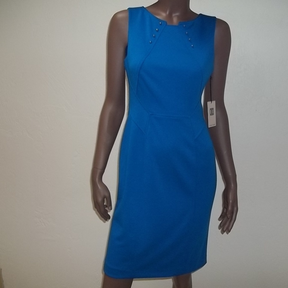 New Ivanka Trump Sleeveless Shealth Womens Dress-4